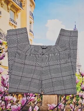 Express Plaid Houndstooth Dress Pants Size 6